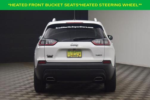 Bright White Clearcoat 2021 Jeep Cherokee Latitude Lux