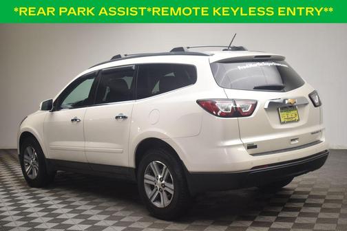 White Diamond Clearcoat 2015 Chevrolet Traverse 1LT