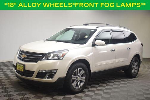 White Diamond Clearcoat 2015 Chevrolet Traverse 1LT
