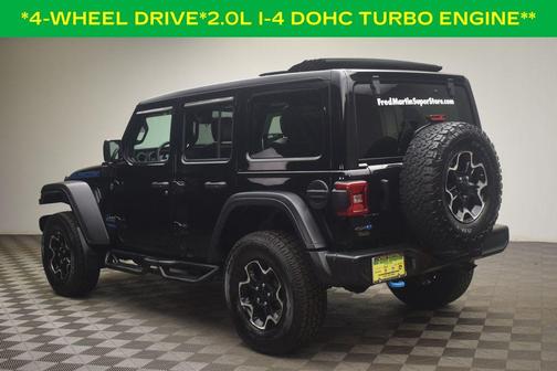 Black Clearcoat 2021 Jeep Wrangler Unlimited 4xe Rubicon