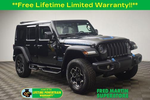 Black Clearcoat 2021 Jeep Wrangler Unlimited 4xe Rubicon