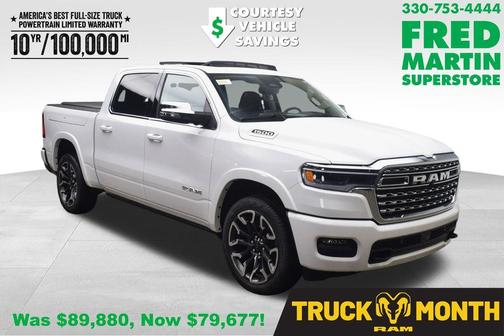 Bright White Clearcoat 2026 RAM 1500 Limited