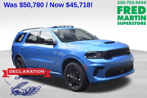 Blue 2026 Dodge Durango GT