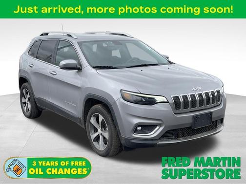 Billet Silver Metallic Clearcoat 2019 Jeep Cherokee Limited