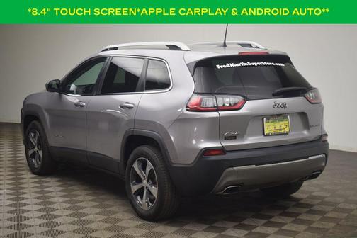 Billet Silver Metallic Clearcoat 2019 Jeep Cherokee Limited
