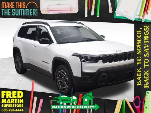 Bright White Clearcoat 2026 Jeep Cherokee LAREDO/LIMITED