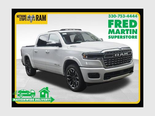 Bright White Clearcoat 2027 RAM 1500 Limited