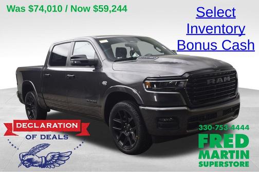 Granite Crystal Clearcoat Metallic 2026 RAM 1500 Laramie