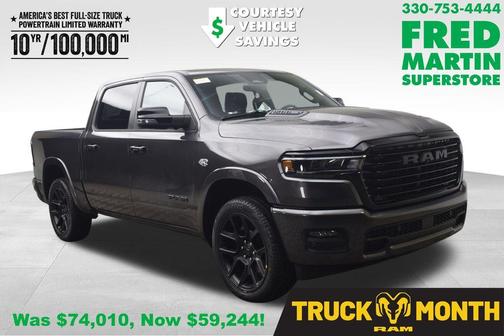 Granite Crystal Clearcoat Metallic 2026 RAM 1500 Laramie