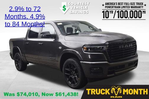 Granite Crystal Clearcoat Metallic 2026 RAM 1500 Laramie