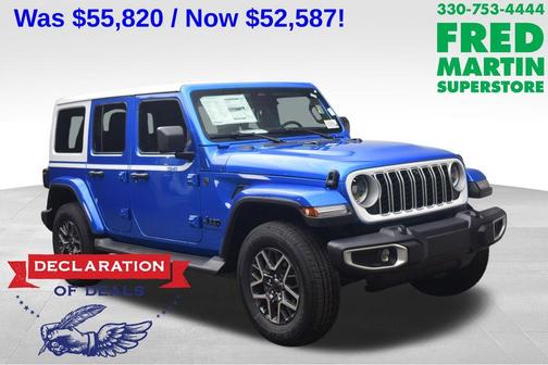 Hydro Blue Pearl 2026 Jeep Wrangler Sahara