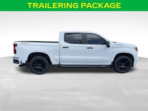 Summit White 2024 Chevrolet Silverado 1500 Custom