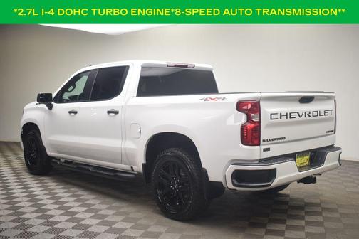 Summit White 2024 Chevrolet Silverado 1500 Custom