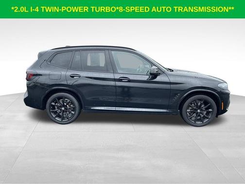 Black Sapphire Metallic 2023 BMW X3 xDrive30i