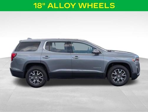 Satin Steel Metallic 2020 GMC Acadia SLE