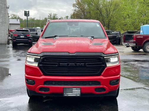 Flame Red Clearcoat 2023 RAM 1500 Laramie