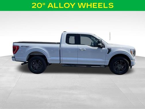 Space White Metallic 2022 Ford F-150 XLT