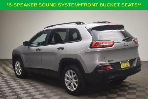 Billet Silver Metallic Clearcoat 2016 Jeep Cherokee Sport