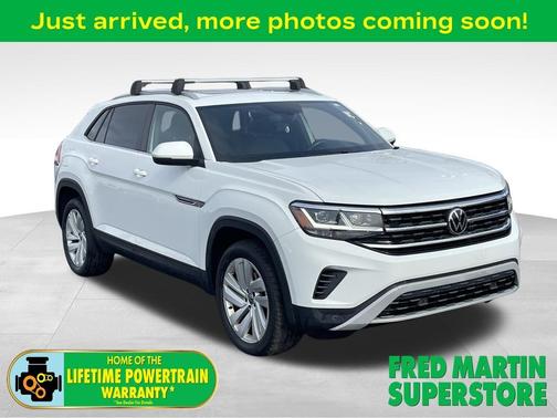 Pure White 2020 Volkswagen Atlas Cross Sport 3.6L V6 SE w/Technology SUV