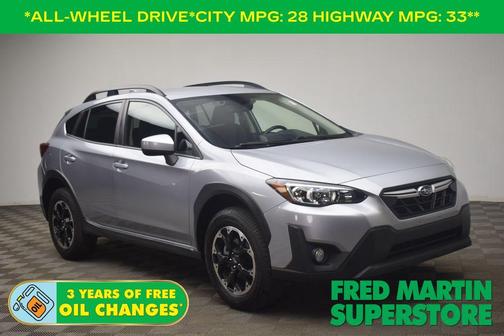 Ice Silver Metallic 2022 Subaru Crosstrek Premium