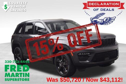 Metallic 2025 Jeep Grand Cherokee Limited