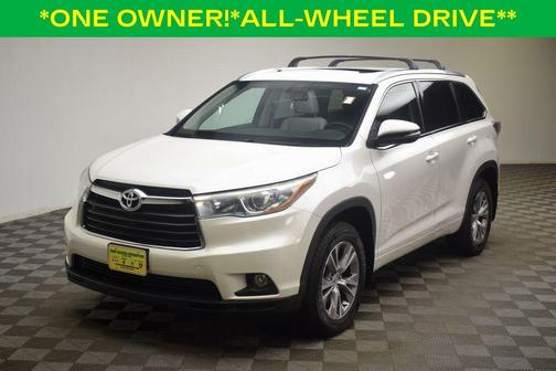 Blizzard Pearl 2015 Toyota Highlander XLE