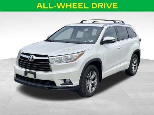 Blizzard Pearl 2015 Toyota Highlander XLE