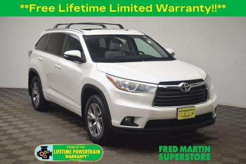 Blizzard Pearl 2015 Toyota Highlander XLE