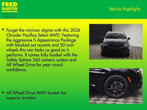 2026 Chrysler Pacifica Select