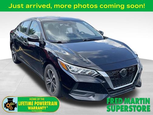 Black 2023 Nissan Sentra SV