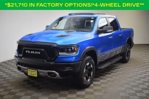 Hydro Blue Pearlcoat 2022 RAM 1500 Rebel