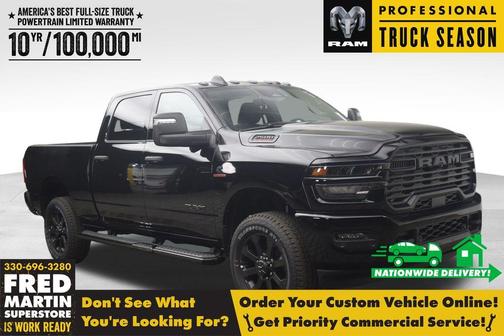 Diamond Black 2026 RAM 2500 Big Horn