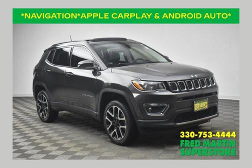 Granite Crystal Clearcoat Metallic 2018 Jeep Compass Limited