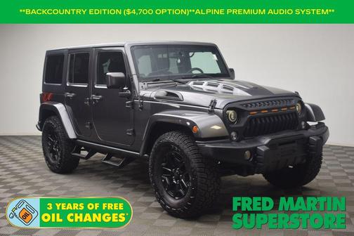 2016 Jeep Wrangler Unlimited Sahara