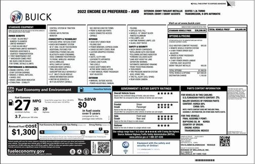 2022 Buick Encore GX Preferred