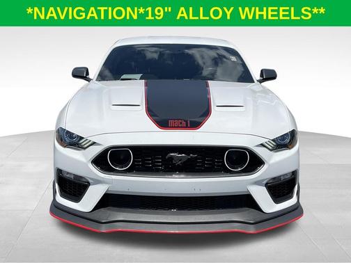 Oxford White 2021 Ford Mustang Mach 1