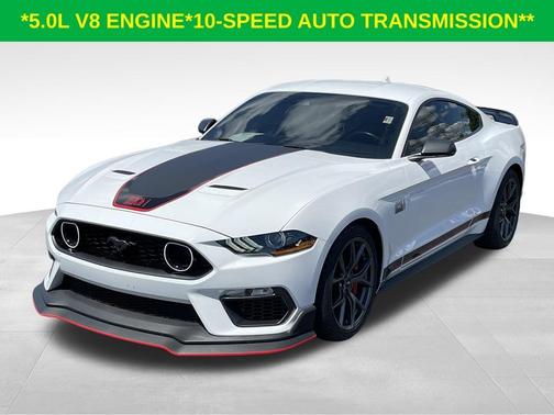 Oxford White 2021 Ford Mustang Mach 1