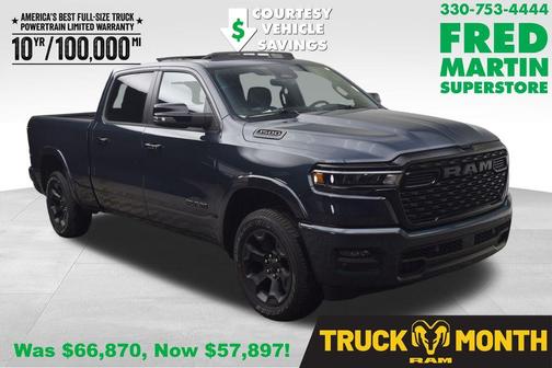 Blue Metallic 2026 RAM 1500 Big Horn/Lone Star
