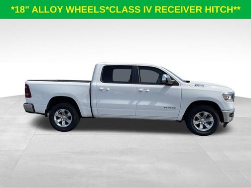 Bright White Clearcoat 2024 RAM 1500 Laramie