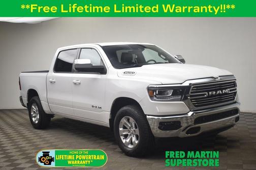 Bright White Clearcoat 2024 RAM 1500 Laramie
