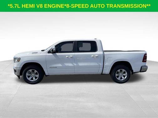 Bright White Clearcoat 2024 RAM 1500 Laramie