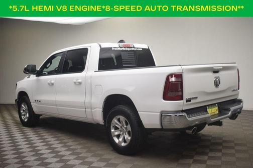 Bright White Clearcoat 2024 RAM 1500 Laramie