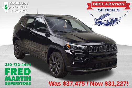 Diamond Black 2026 Jeep Compass Limited