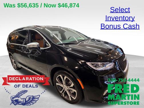 Diamond Black 2026 Chrysler Pacifica Pinnacle