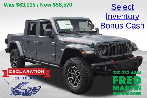 Anvil Clearcoat 2026 Jeep Gladiator Rubicon