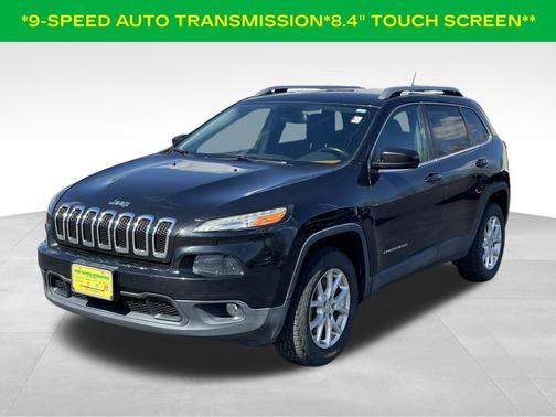 Brilliant Black Crystal Pearlcoat 2015 Jeep Cherokee Latitude
