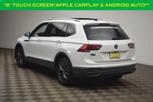 Pure White 2022 Volkswagen Tiguan 2.0T SE