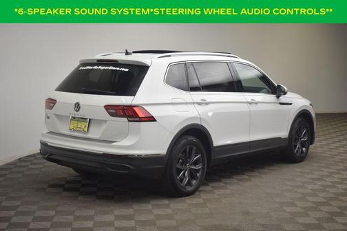 Pure White 2022 Volkswagen Tiguan 2.0T SE