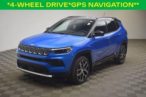 Hydro Blue Pearlcoat 2024 Jeep Compass Limited
