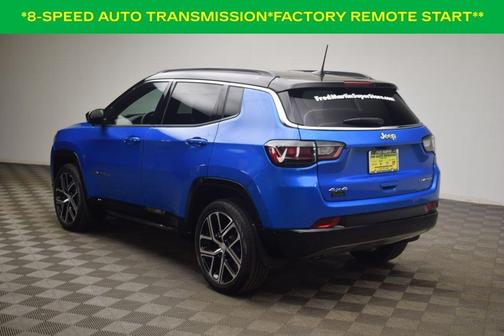 Hydro Blue Pearlcoat 2024 Jeep Compass Limited